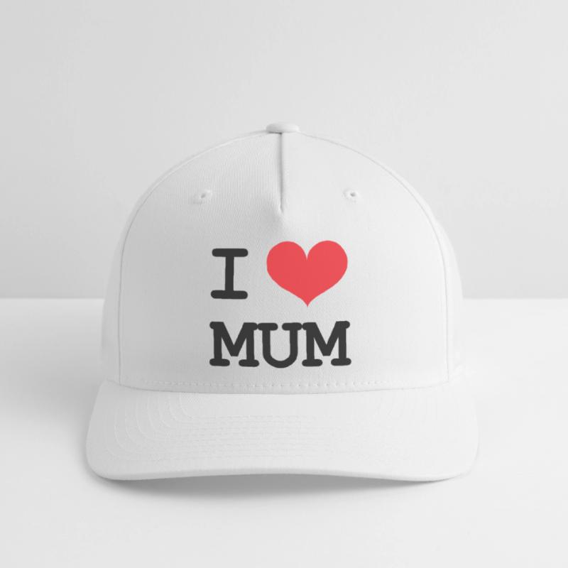 Ich liebe meine Mutter - Muttertag Flexfit Cap