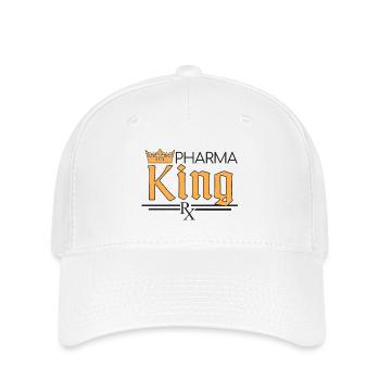 Pharmacie | Roi de l’industrie pharmaceutique - Casquette Flexfit - blanc - Devant