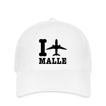 Mallorca Urlaub - Flexfit Cap - Weiß - Vorne