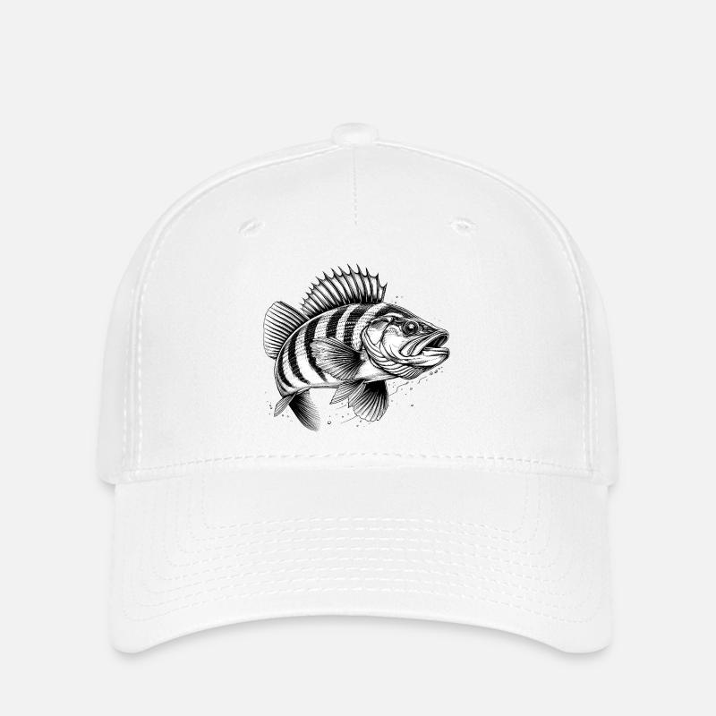 Perch - Flexfit Cap - white