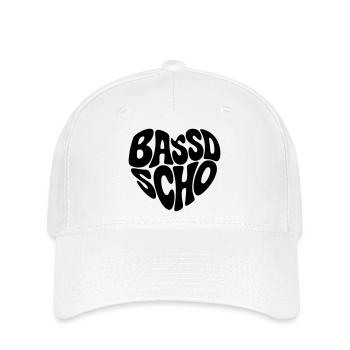Bassd scho - Flexfit Cap - Weiß - Vorne