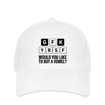 Vocal puzzles and word games - Flexfit Cap - white - Front