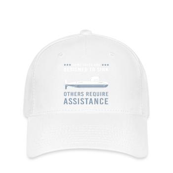 July 4 Submarine Submarine Veteran Navy USA - Flexfit Cap - white - Front