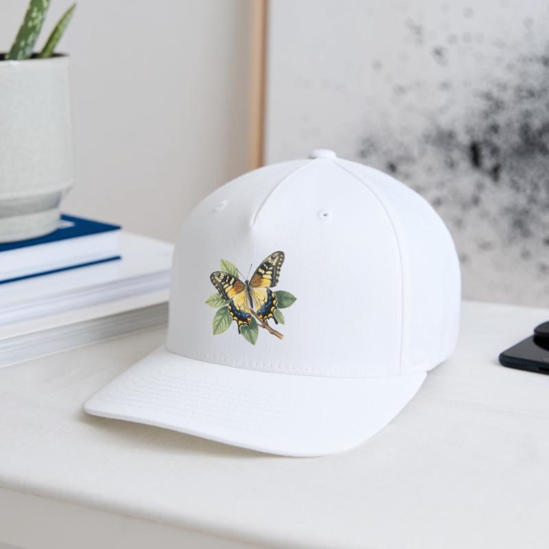 Schwalbenschwanz oder Große Haarsträhne, Papilio machaon Flexfit Cap