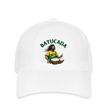 Batucada, Batucada-Spieler, Perkussion - Flexfit Cap - Weiß - Vorne