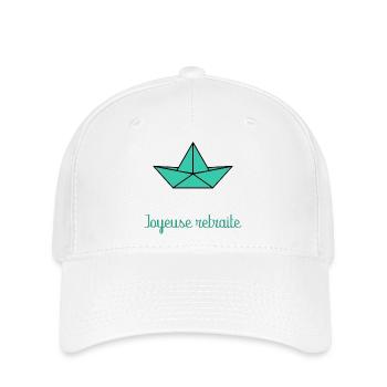 RETRAITE. RETRAITEE - Casquette Flexfit - blanc - Devant