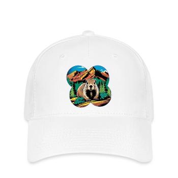 Marmot - Flexfit Cap - white - Front