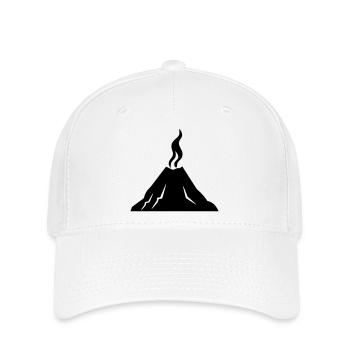 Vulkan - Flexfit Cap - Weiß - Vorne