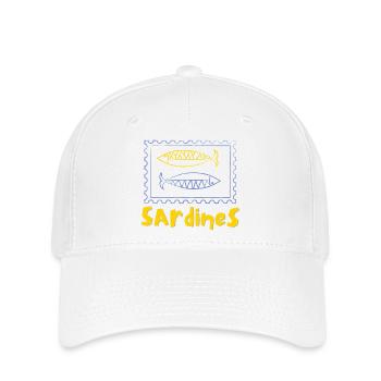 Sardine can - Flexfit Cap - white - Front