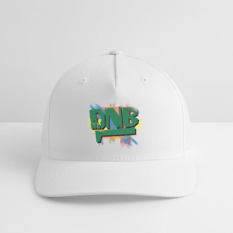 Explosion de graffitis DNB Casquette Flexfit