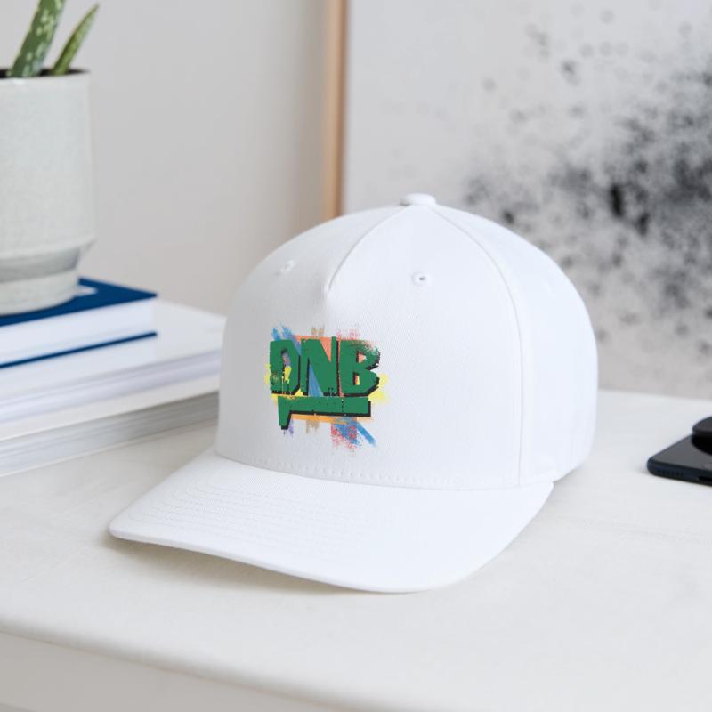 Explosion de graffitis DNB Casquette Flexfit