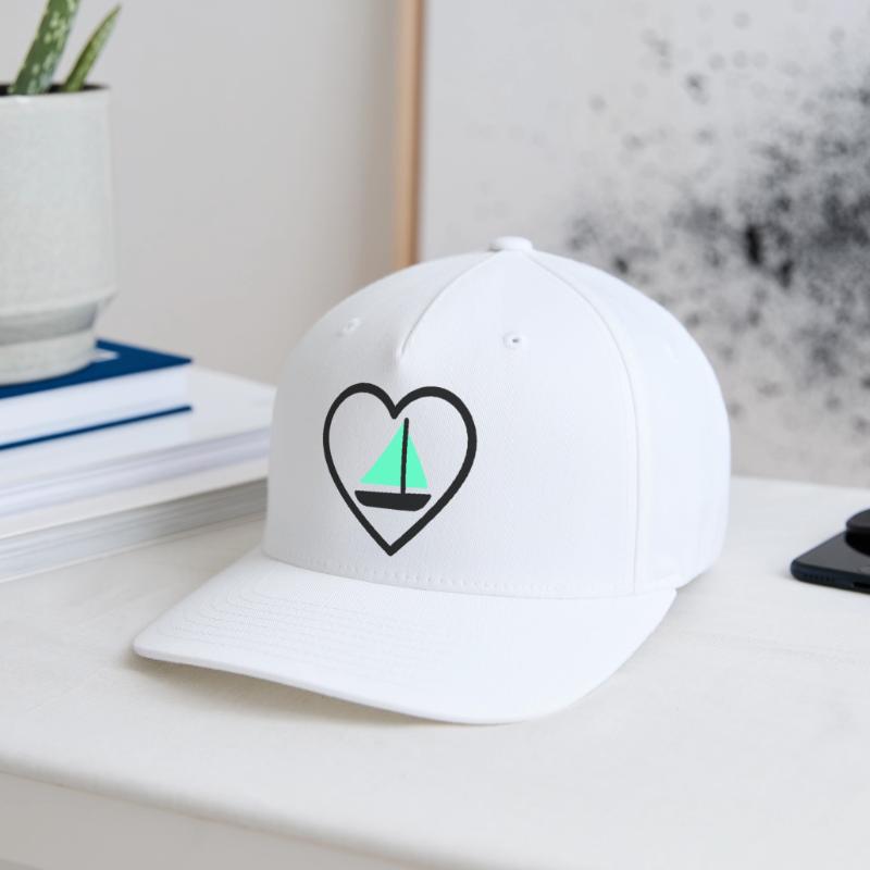 Cuore Vela – Passione Navigazione Flexfit Cap