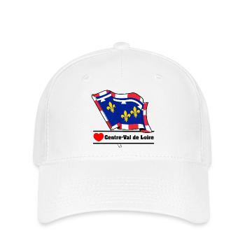 Centre-Val de Loire Love - Casquette Flexfit - blanc - Devant