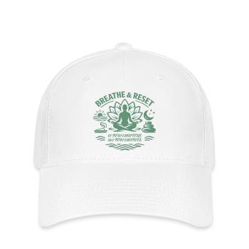 12 new chapters, 365 new chances | good intentions - Flexfit Cap - white - Front