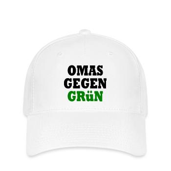 Omas gegen grün - Flexfit Cap - Weiß - Vorne
