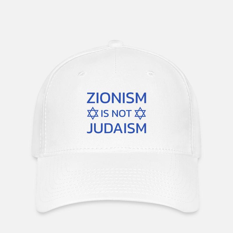 Le sionisme n’est pas le judaïsme - Casquette Flexfit - blanc