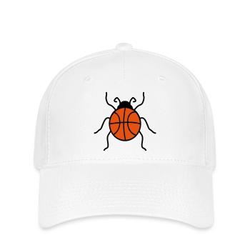 basketball club de sport basket ball coccinelle kle - Casquette Flexfit - blanc - Devant