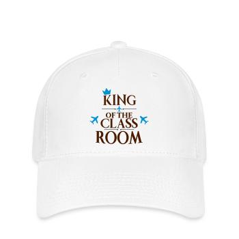 école - Casquette Flexfit - blanc - Devant