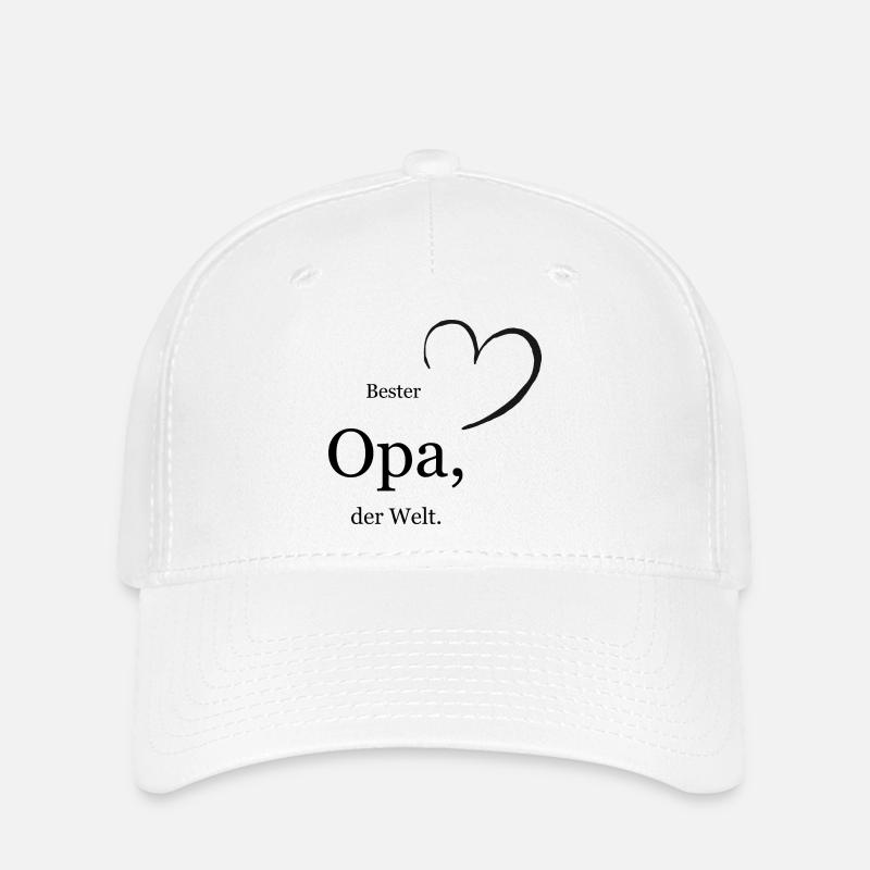 Bester Opa, der Welt. - Flexfit Cap - Weiß