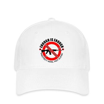 | ANTI ARMES À FEU ASSEZ C’EST ASSEZ - Casquette Flexfit - blanc - Devant