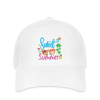 Süßer Sommer - Flexfit Cap - Weiß - Vorne