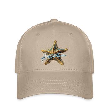 Küstendeern barocker Seestern - Flexfit Cap - Khaki - Vorne