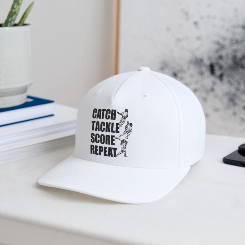 Attraper, plaquer, pointer, répéter Casquette Flexfit