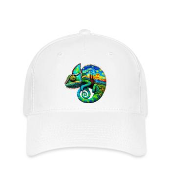 Van Gogh Caméléon - Casquette Flexfit - blanc - Devant