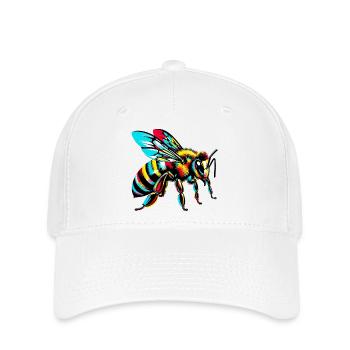 Bee - Flexfit Cap - white - Front