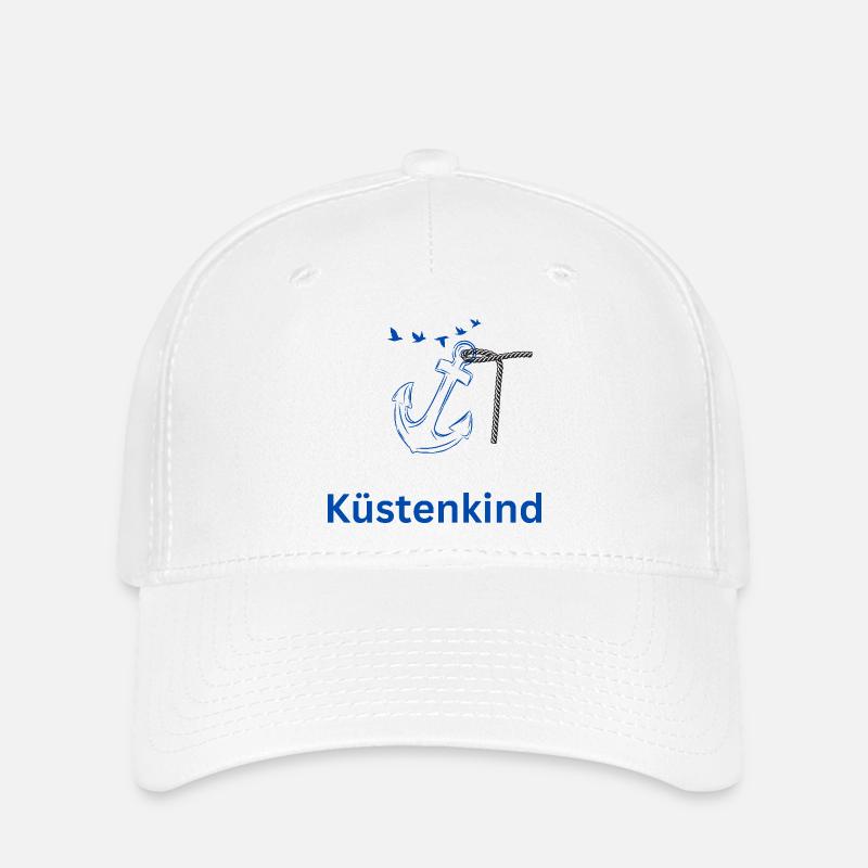 Küstenkind - Flexfit Cap - Weiß