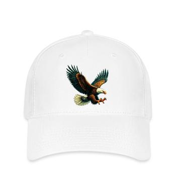 Adler - Flexfit Cap - Weiß - Vorne