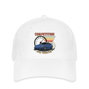 Competition Drift Car - Flexfit Cap - white - Front