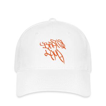 Expressive Bratislava Graffiti - Flexfit Cap - white - Front