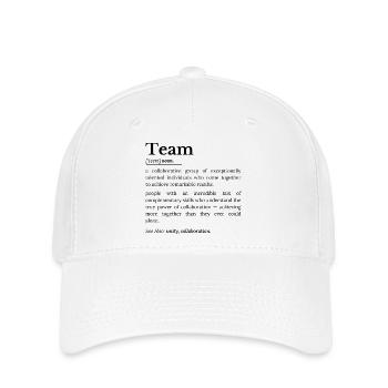Team Definition  - Flexfit Cap - white - Front
