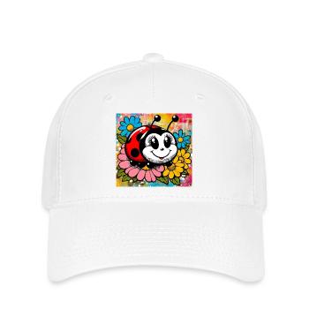 ladybird - Flexfit Cap - white - Front