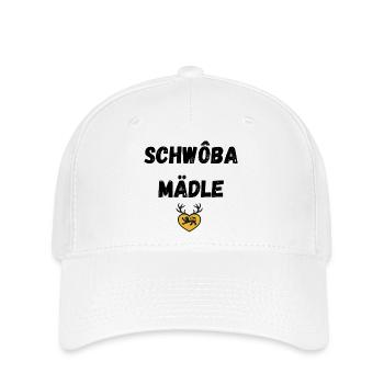Schwoba Mädle Swabian - Flexfit Cap - white - Front