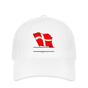 DANEMARK – Espace de noms - Casquette Flexfit - blanc - Devant
