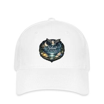 Silent as starlight - Flexfit Cap - white - Front