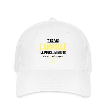 You're not the brightest light bulb - Flexfit Cap - white - Front