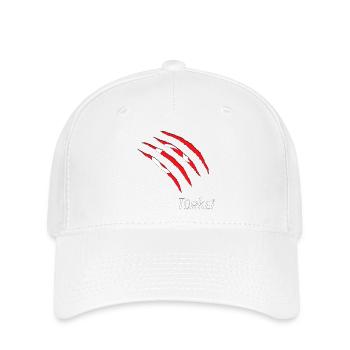 Kratzer im Türkei-Icon Türkei Flagge - Flexfit Cap - Weiß - Vorne