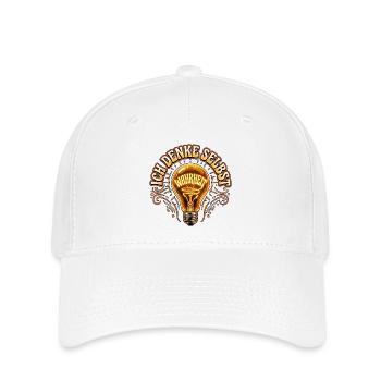 Je pense pour moi-même - Casquette Flexfit - blanc - Devant