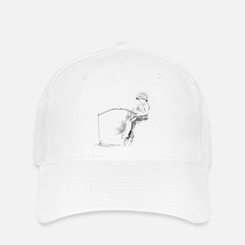Angler - Casquette Flexfit - blanc