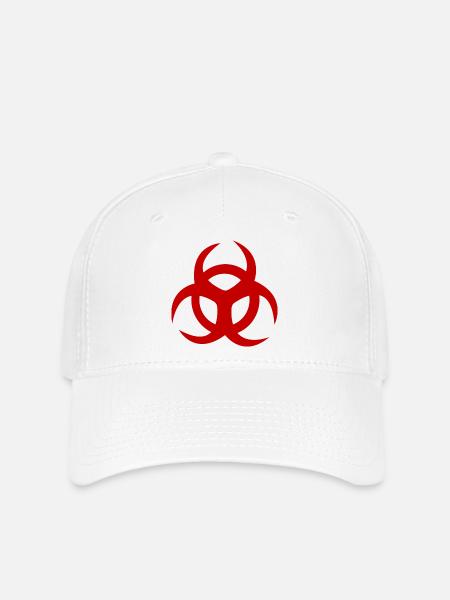 Giftig - Flexfit Cap - Weiß