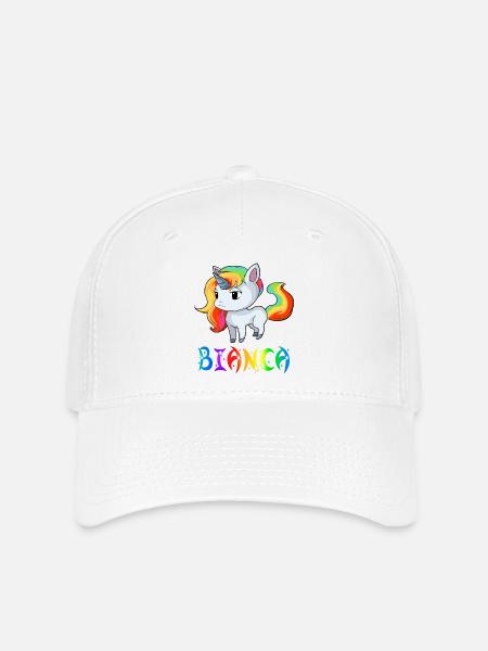Einhorn Bianca - Flexfit Cap - Weiß
