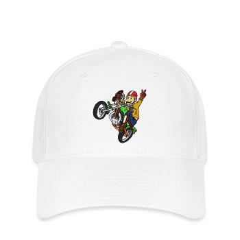 trialmoto_austria - Casquette Flexfit - blanc - Devant