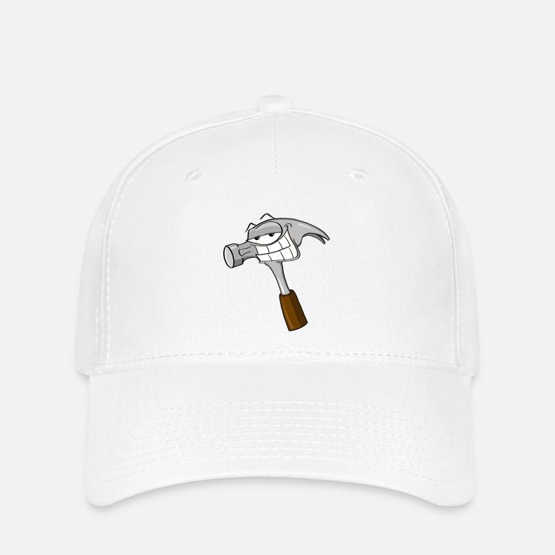 Hammer Tag T-Shirt - Flexfit Cap - Weiß