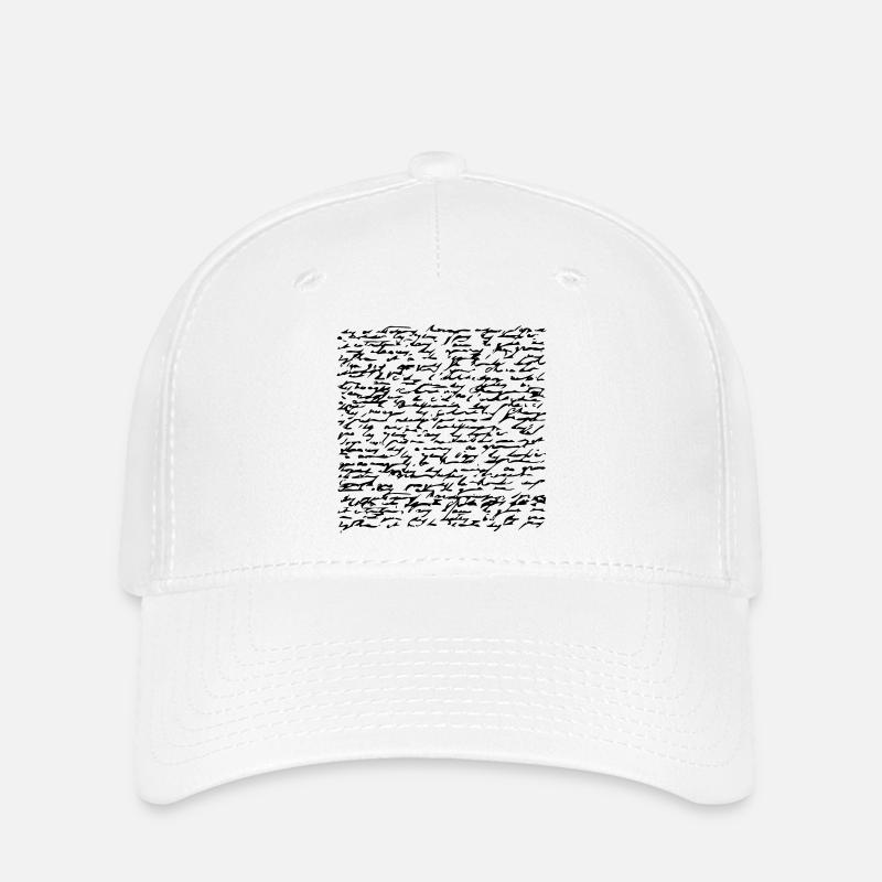 Manuscript - Flexfit Cap - white