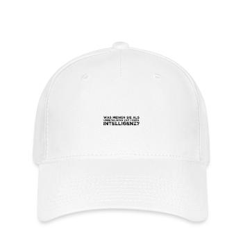 Diction espiègle – Idée de cadeau drôle - Casquette Flexfit - blanc - Devant
