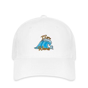 Wellenreiten Surfen - Flexfit Cap - Weiß - Vorne