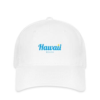 HAWAII Beach - Flexfit Cap - Weiß - Vorne